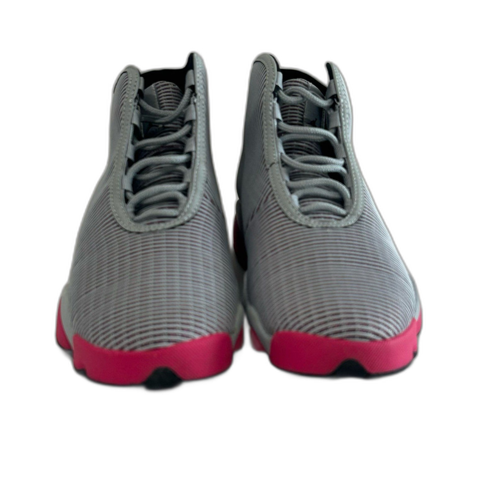 Nike Air Jordan Sneakers Youth Size 6.5 Color Gray Pink Horizon High Tops